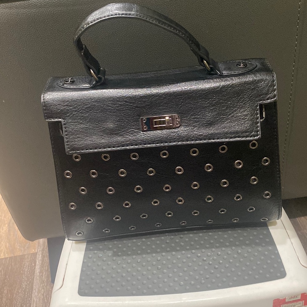 Black studded bag Circus